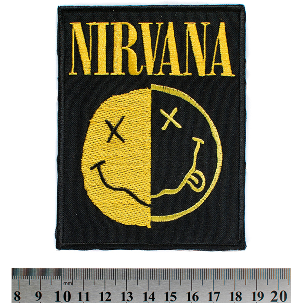 Нашивка Nirvana (smiley faces)