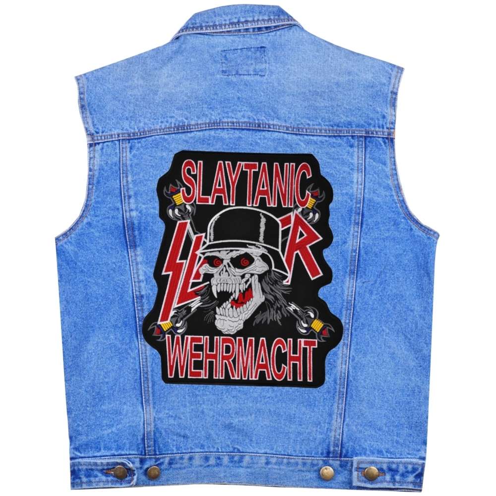 Нашивка наспинная Slayer "Slaytanic Wehrmacht"