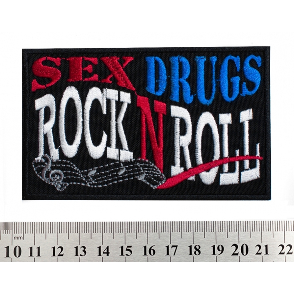 Нашивка Sex, Drugs, Rock'n'Roll