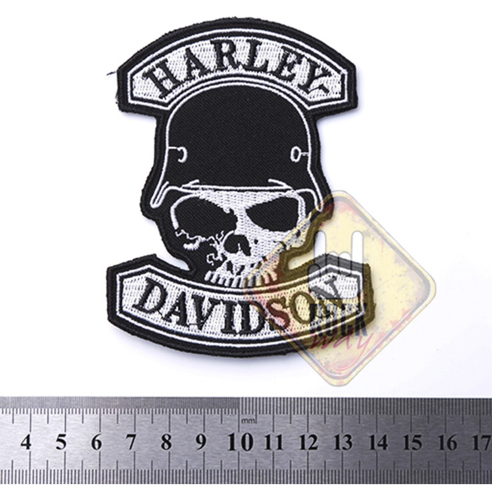 Нашивка Harley-Davidson (череп) Нашивка Harley-Davidson (череп)