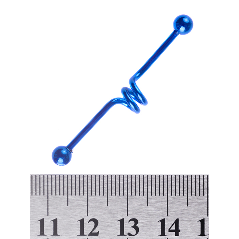 Штанга (хир.сталь, индастриал, цвет синий)
