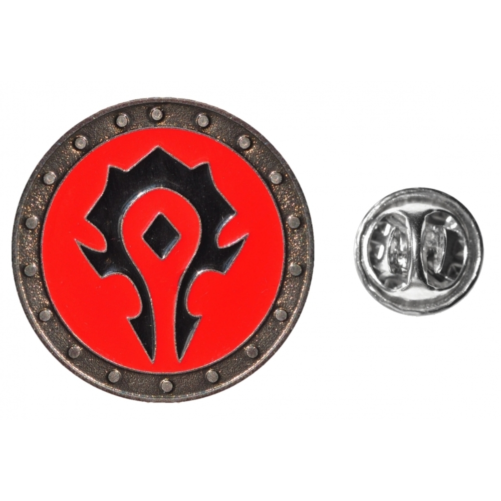 Пин (значок) фигурный World Of Warcraft "Horde"