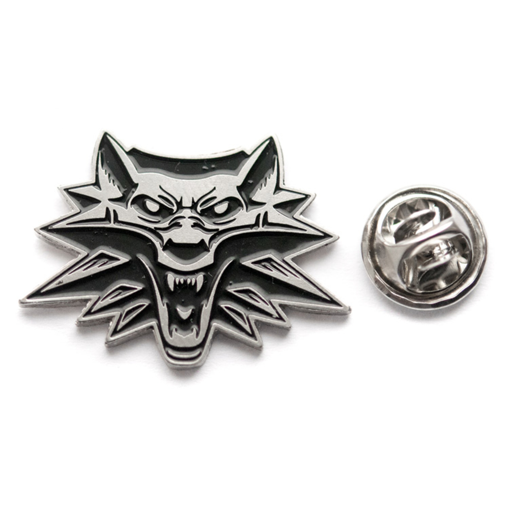 Пин (значок) фигурный Ведьмак (Witcher 3)