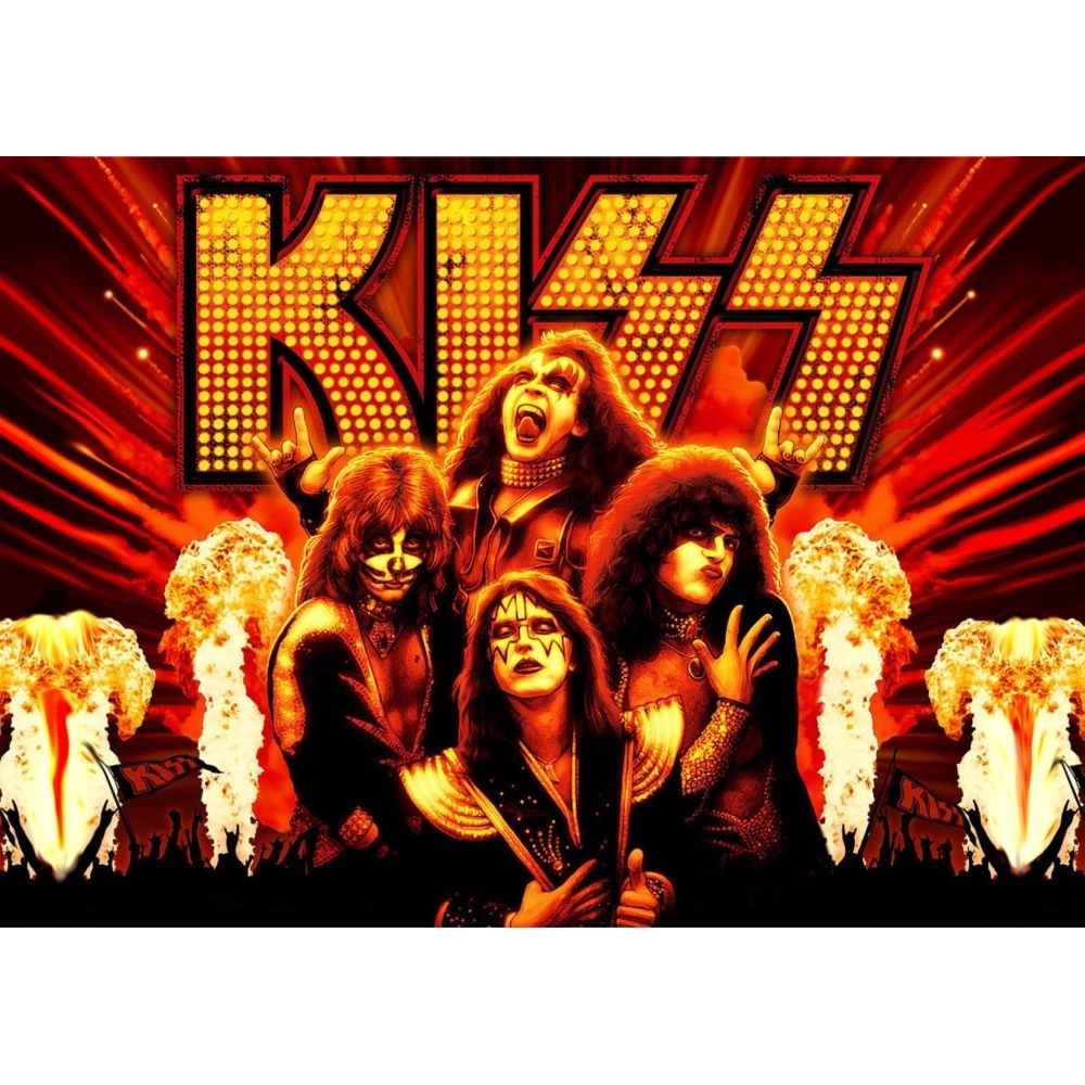Постер Kiss (red)