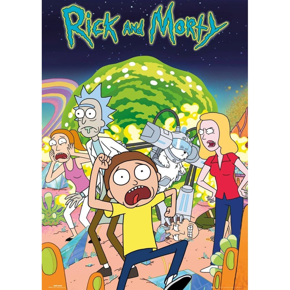 Плакат Rick and Morty (Family)