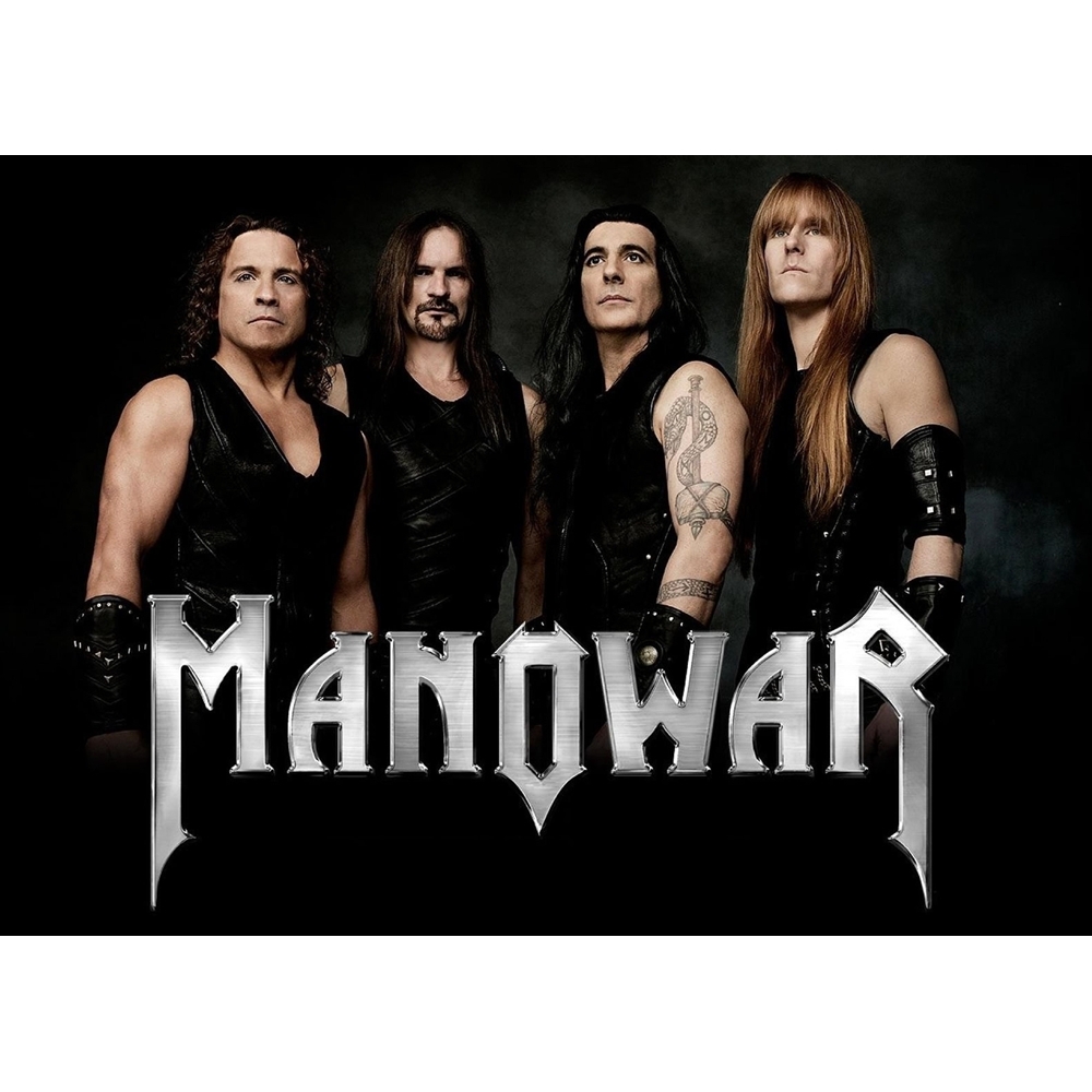 Постер Manowar (silver logo)