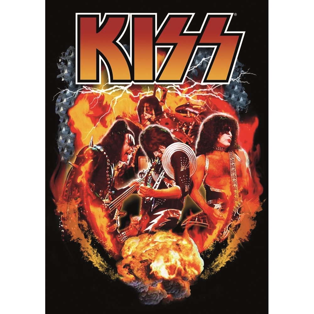 Постер Kiss (fire)