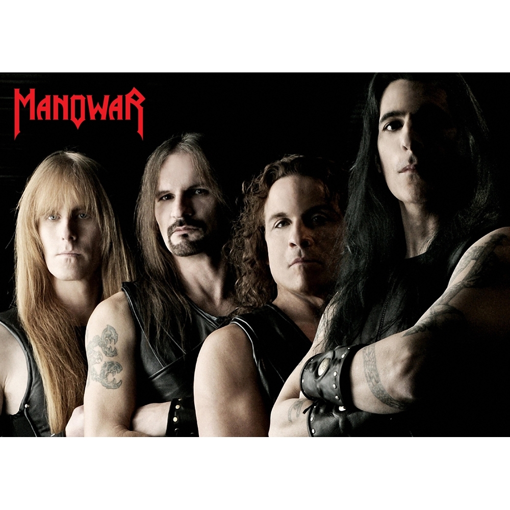 Постер Manowar (small logo)
