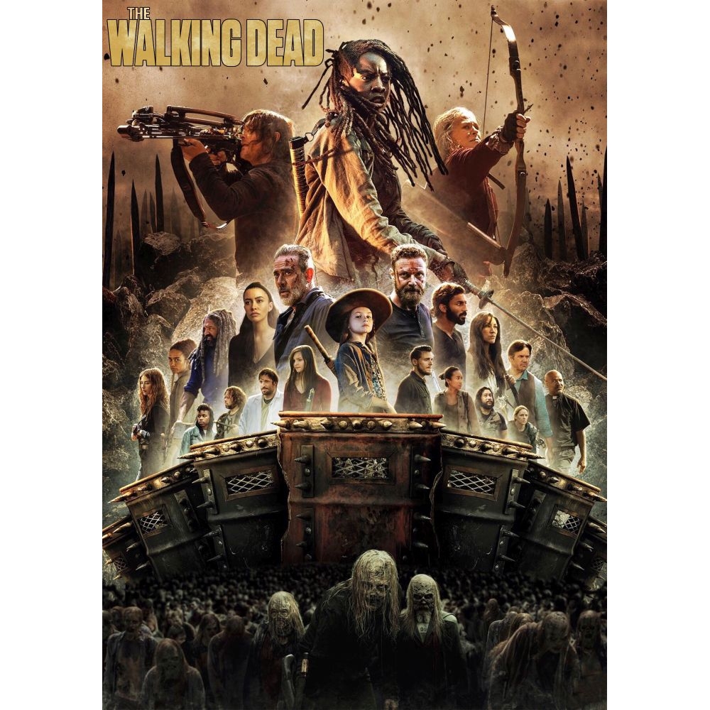 Плакат The Walking Dead (Ходячие Мертвецы)