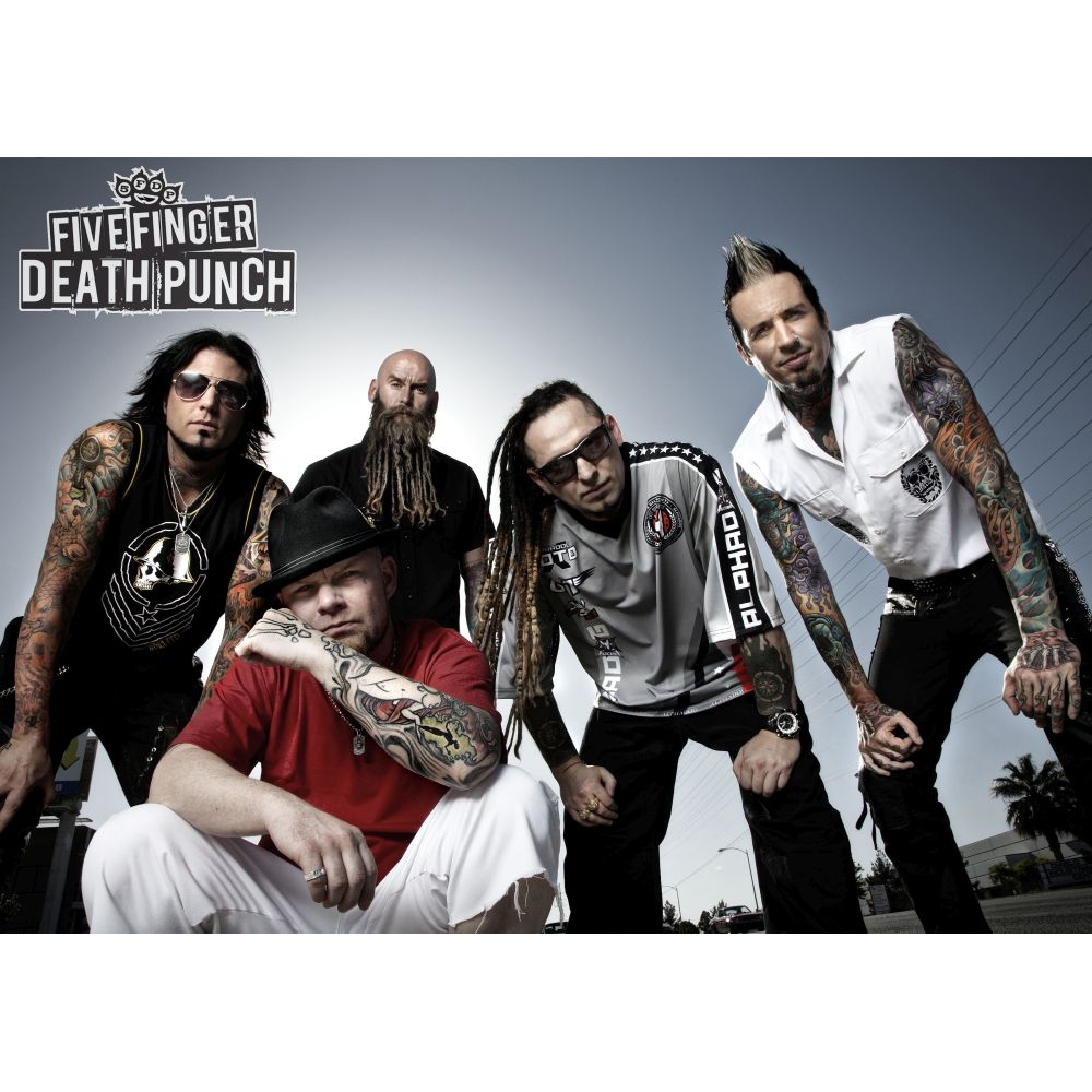 Плакат Five Finger Death Punch (band) Плакат Five Finger Death Punch (band)
