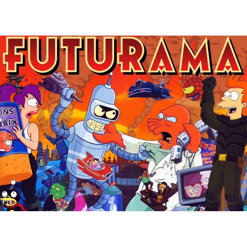 Плакат Futurama Плакат Futurama