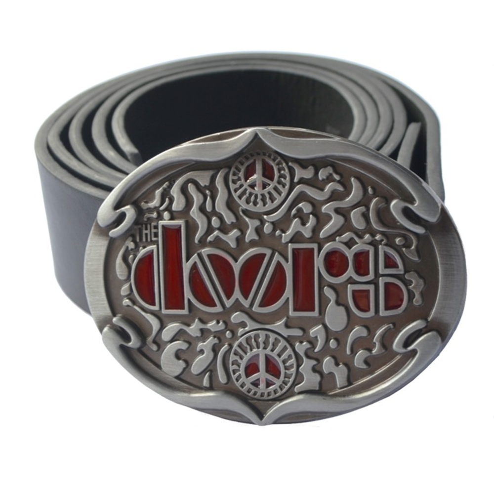 Пряжка The Doors, Комплект поставки товара Пряжка + ремень (натуральная кожа)