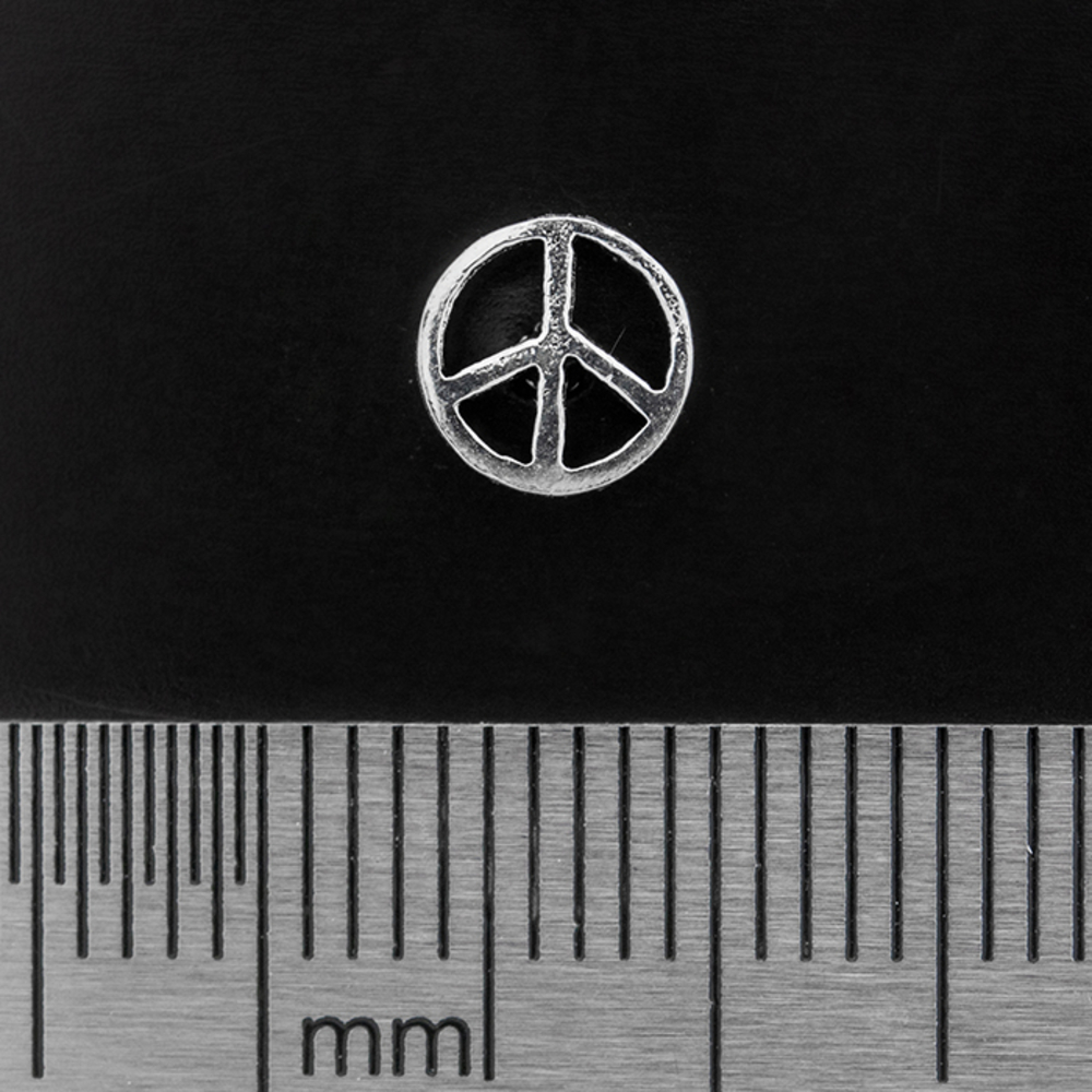 Серьга-гвоздик Пацифик (серебро, 925 проба)