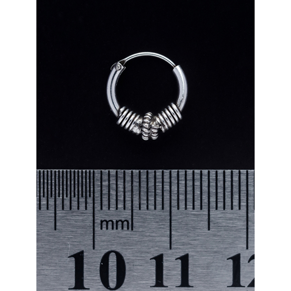 Серьга, кольцо с узором (eas-024)