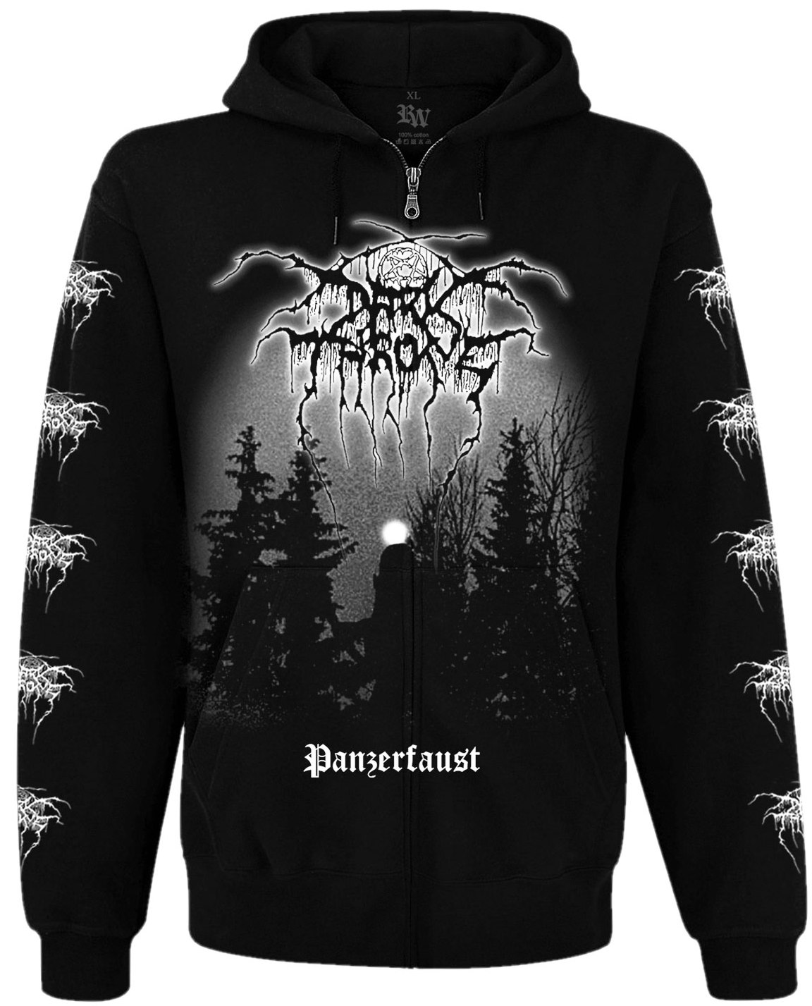 Худі Darkthrone "Panzerfaust" на блискавці