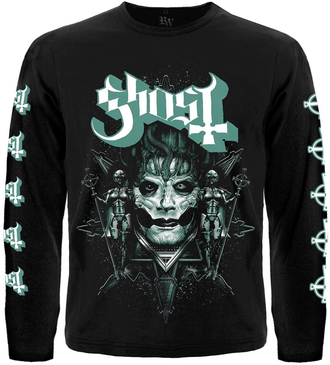 Футболка з довгим рукавом Ghost (Cyber Papa)