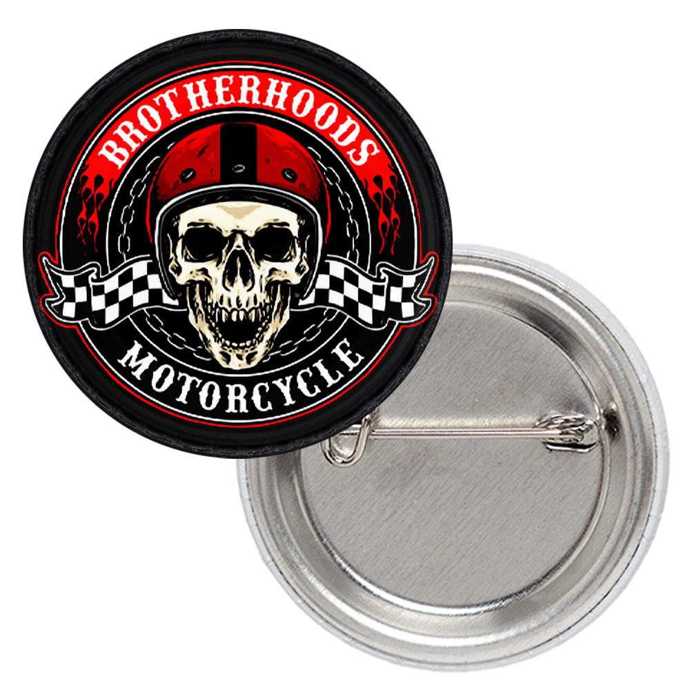 Значок Brotherhoods Motorcycle Значок Brotherhoods Motorcycle