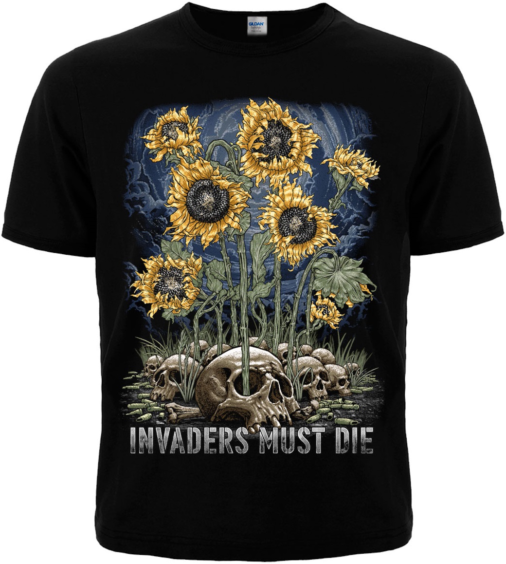 Футболка Invaders Must Die (Соняшники)