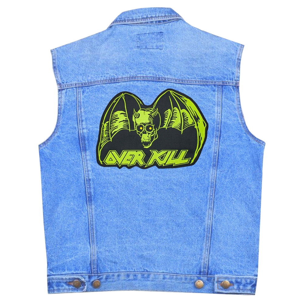 Нашивка термо Overkill (Chaly and logo) наспинна (thps-004)