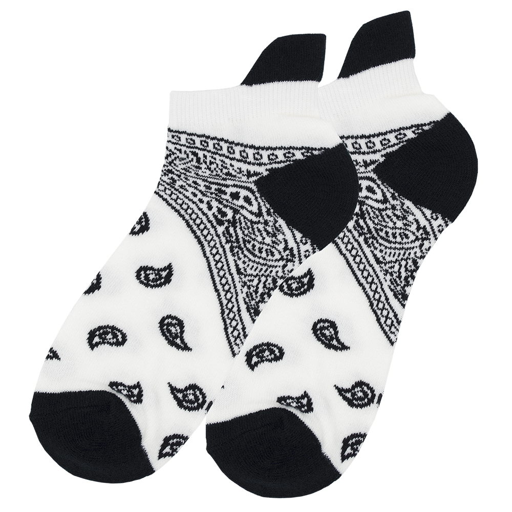 Шкарпетки Бандана турецький огірок (білі) р.36-45 (th)