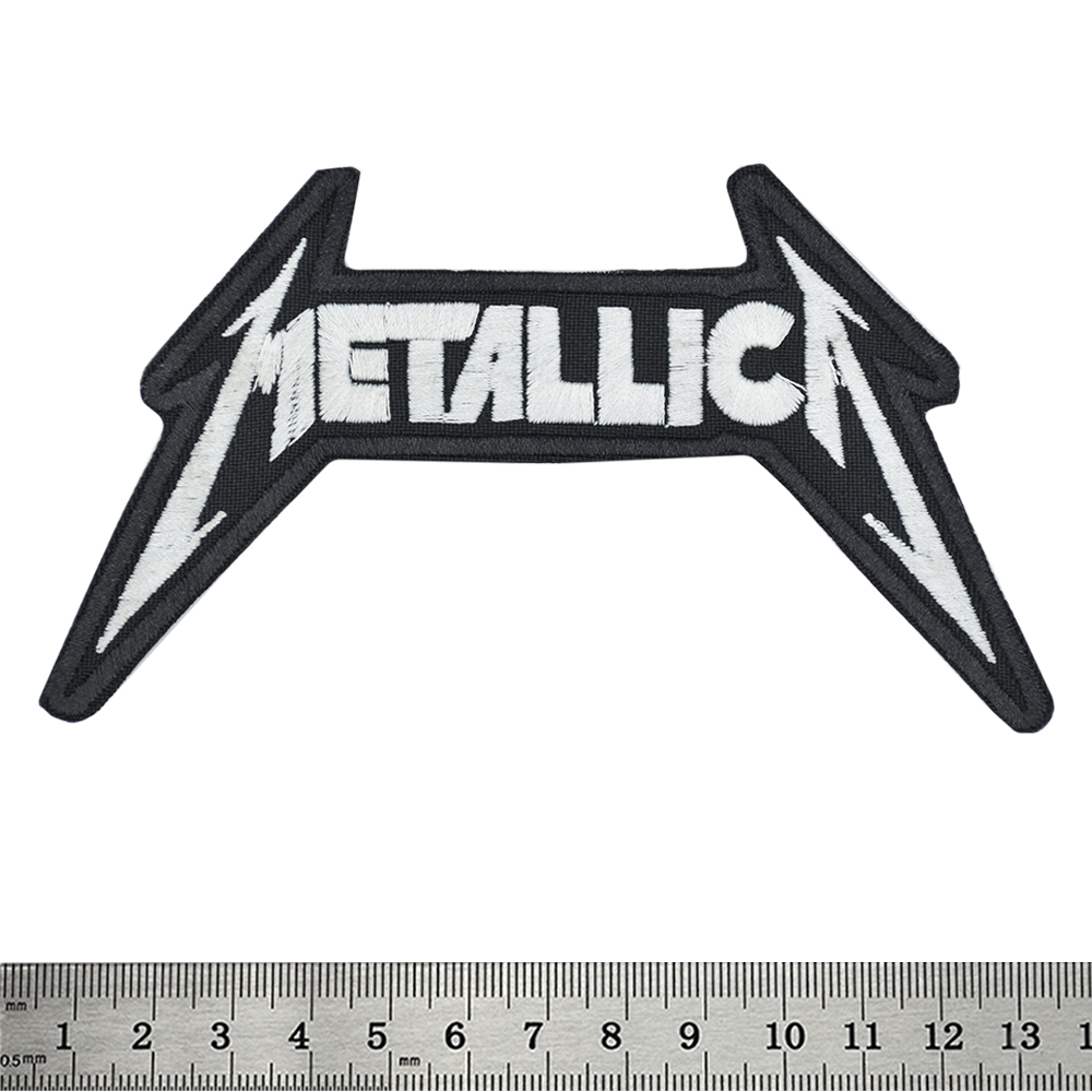 Нашивка Metallica (white logo) Нашивка Metallica (white logo)