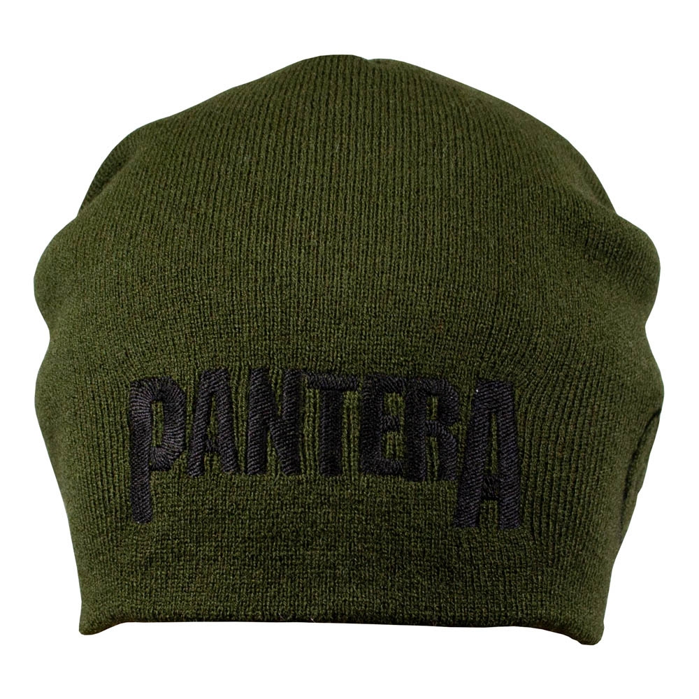 Шапка с вышивкой Pantera, олива