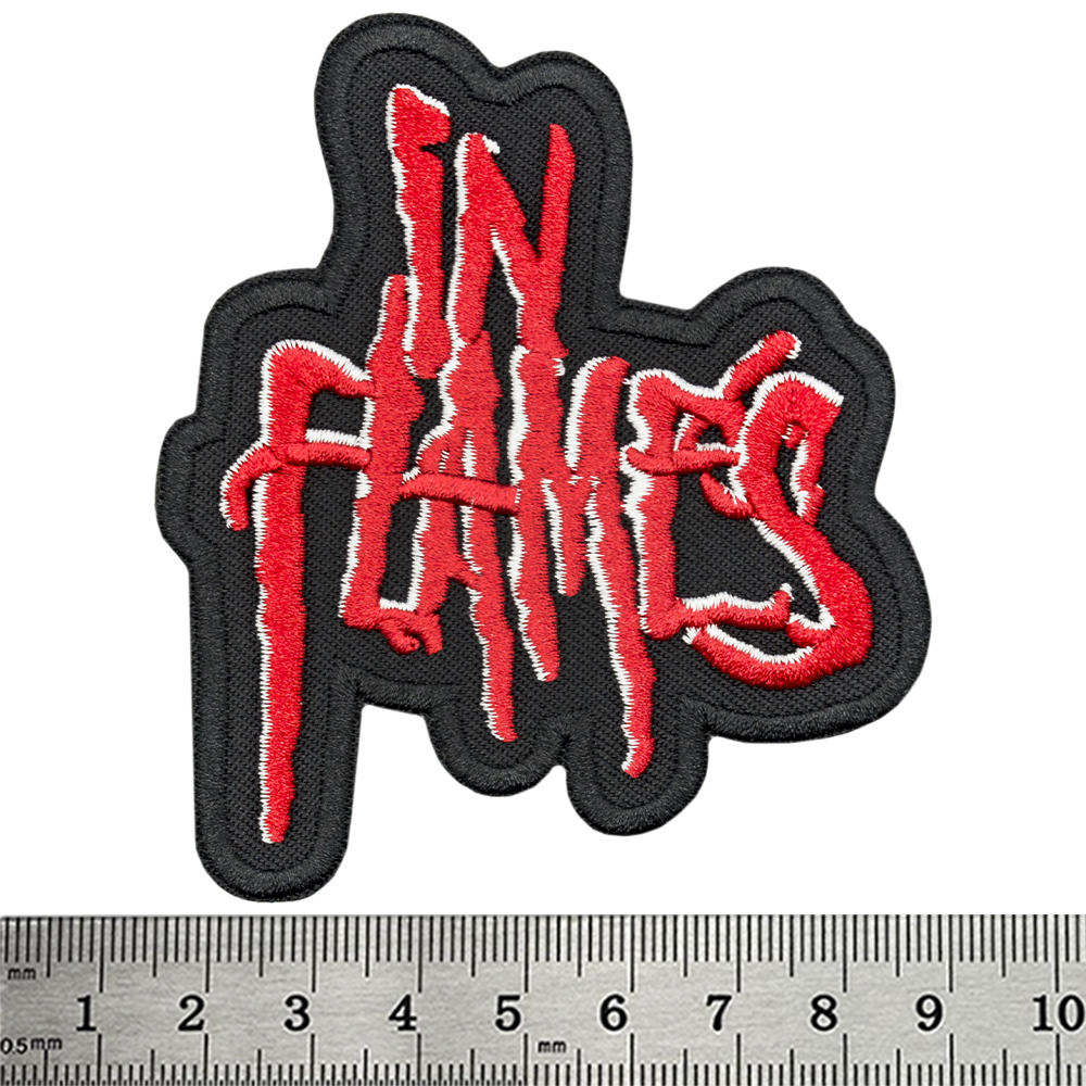 Нашивка термо In Flames (logo) (stp-050)