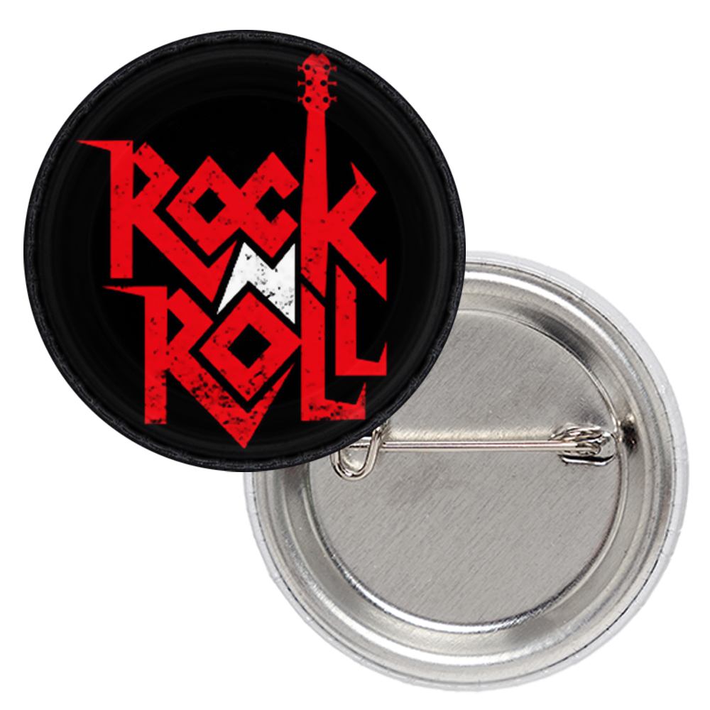 Значок Rock'N'Roll (red logo) Значок Rock'N'Roll (red logo)