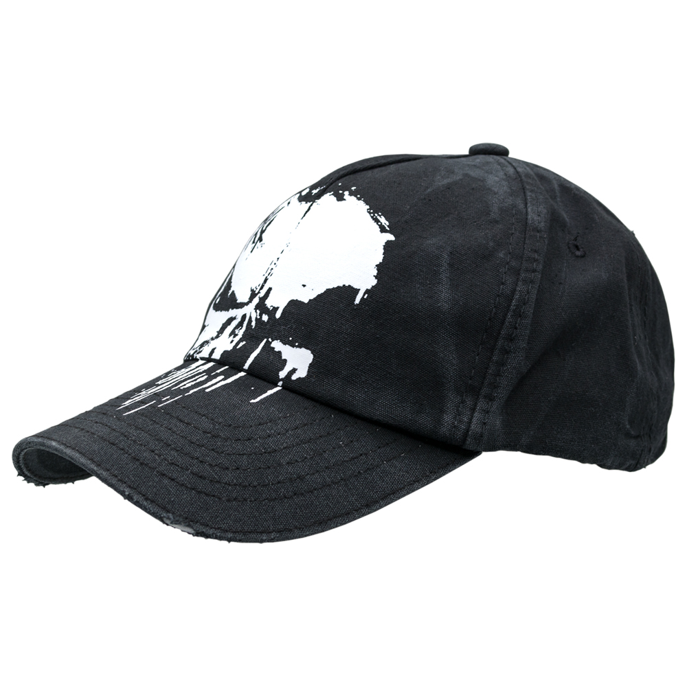 Бейсболка рванка череп Punisher (uac-036)