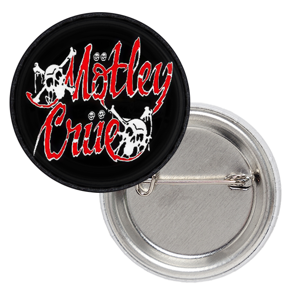 Значок Motley Crue (skulls)
