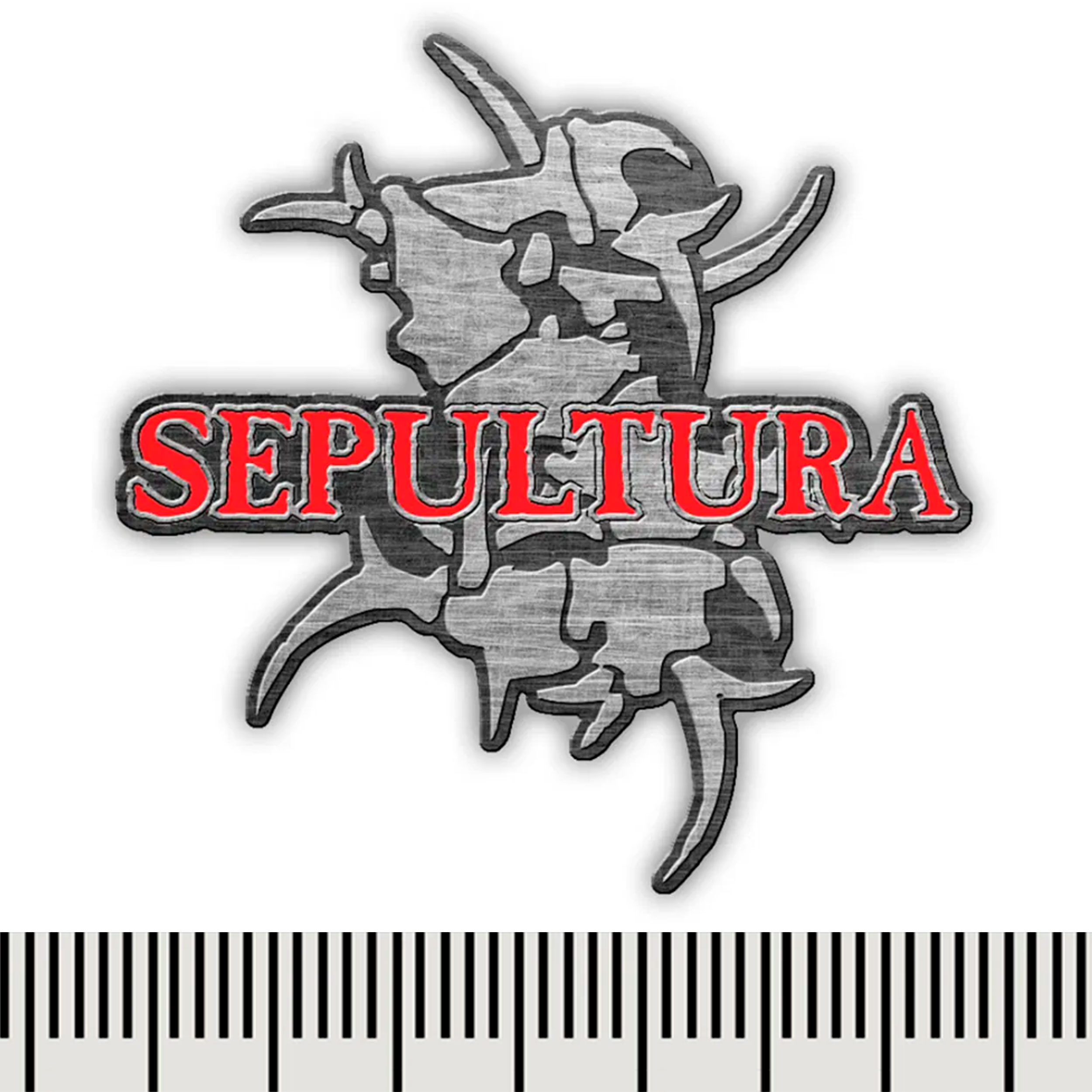 Пін SEPULTURA - LOGO & TRIBAL S (pnol-061) Пін SEPULTURA - LOGO & TRIBAL S (pnol-061)