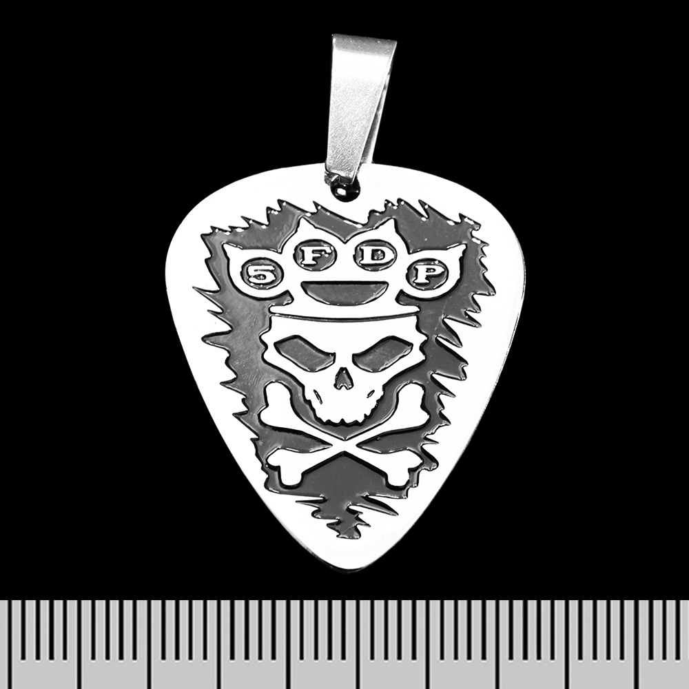 Кулон Five Finger Death Punch (череп) (ptsb-033) медиатор