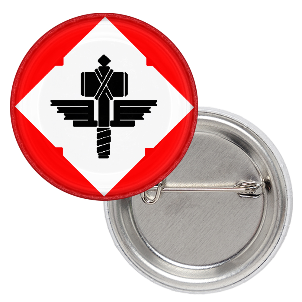 Значок Manowar (hammer logo)