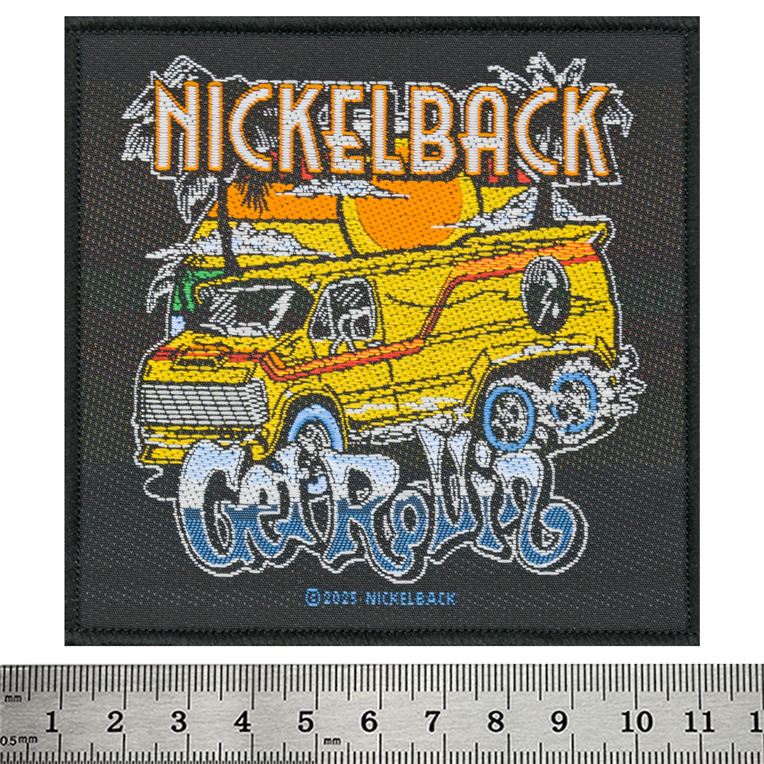 Нашивка ткана NICKELBACK - GET ROLLIN (ofp-419)