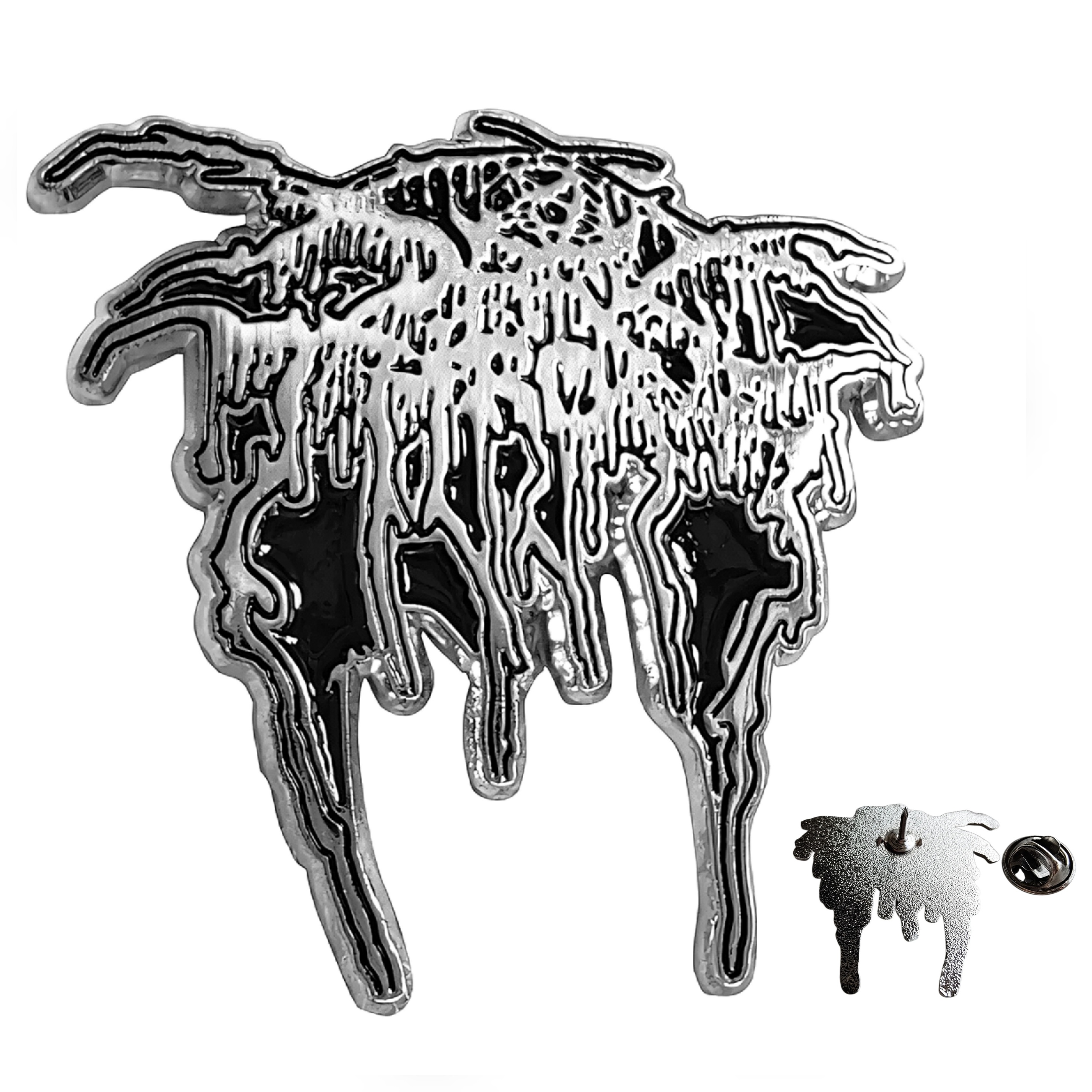 Пін Darkthrone (steel logo) (pncn-045) Пін Darkthrone (steel logo) (pncn-045)