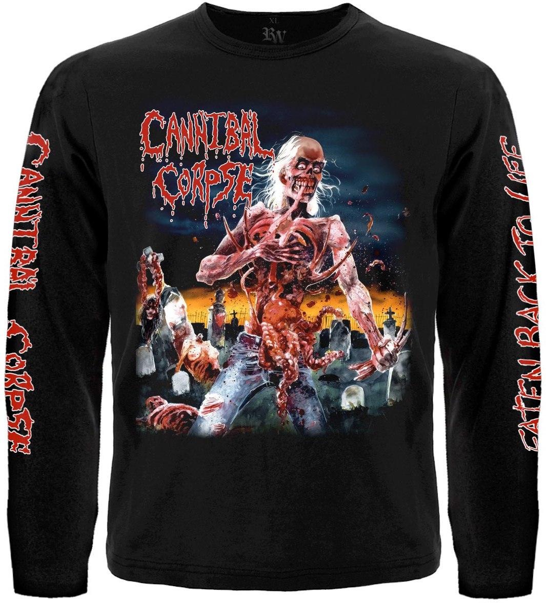 Футболка з довгим рукавом Cannibal Corpse "Eaten Back to Life" Футболка з довгим рукавом Cannibal Corpse "Eaten Back to Life"