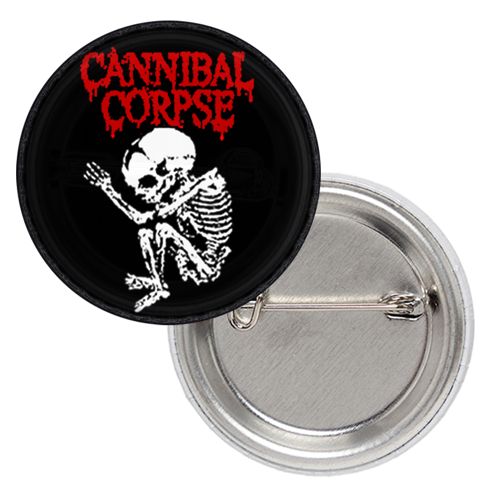 Значок Cannibal Corpse "Butchered at Birth" Значок Cannibal Corpse "Butchered at Birth"
