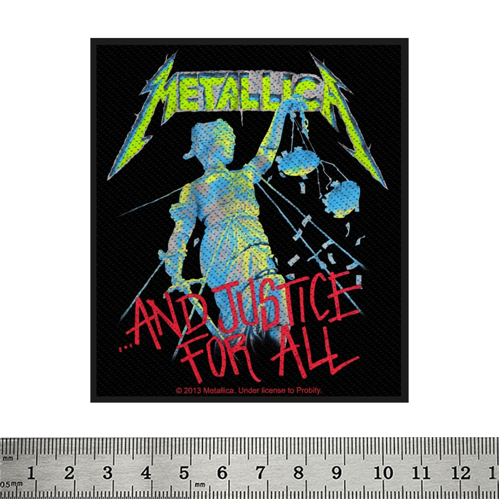 Нашивка ткана Metallica "And Justice For All" (ofp-020)