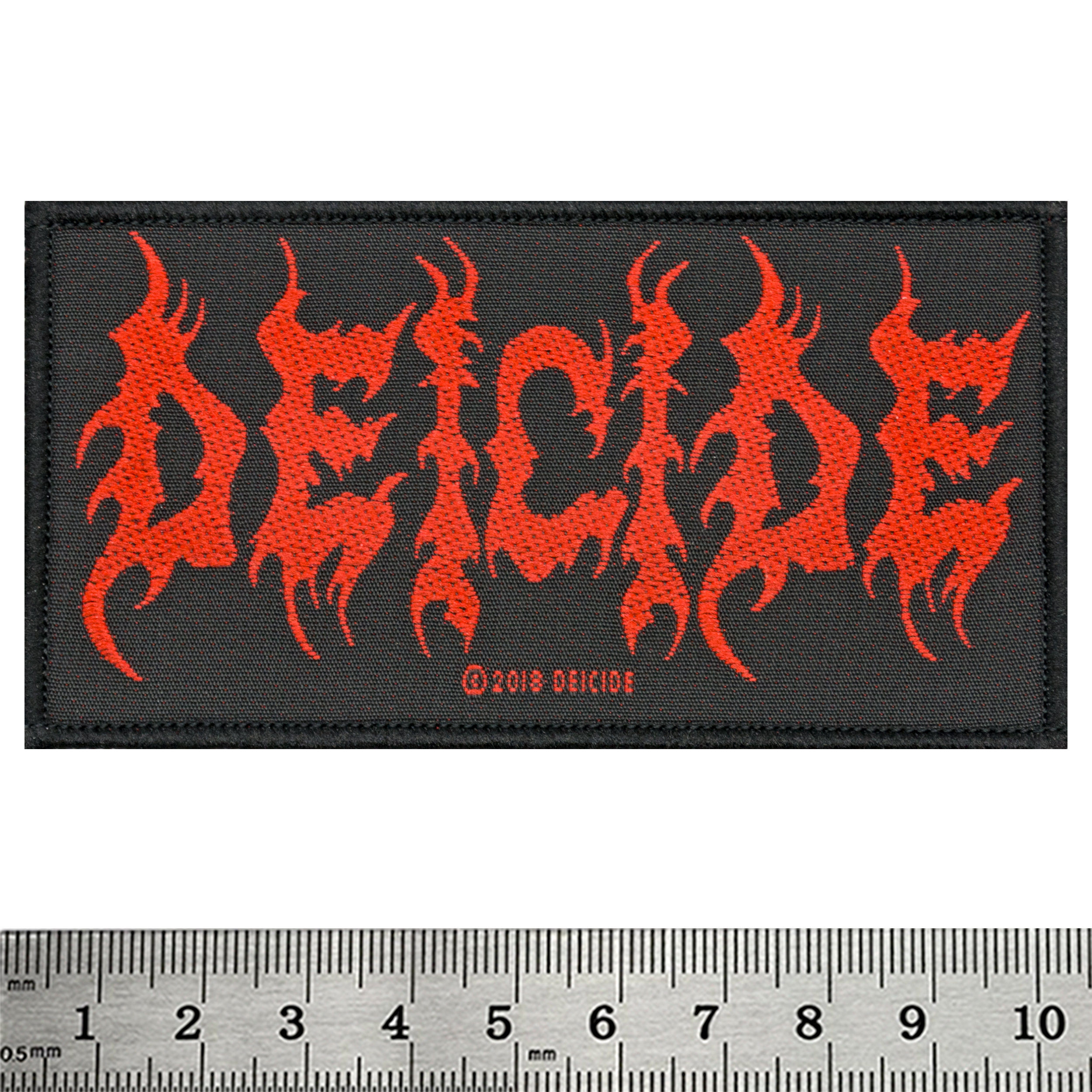 Нашивка ткана DEICIDE - LOGO (ofp-400)