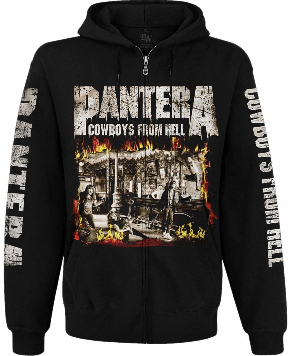 Худі Pantera "Cowboys from Hell" на блискавці Худі Pantera "Cowboys from Hell" на блискавці