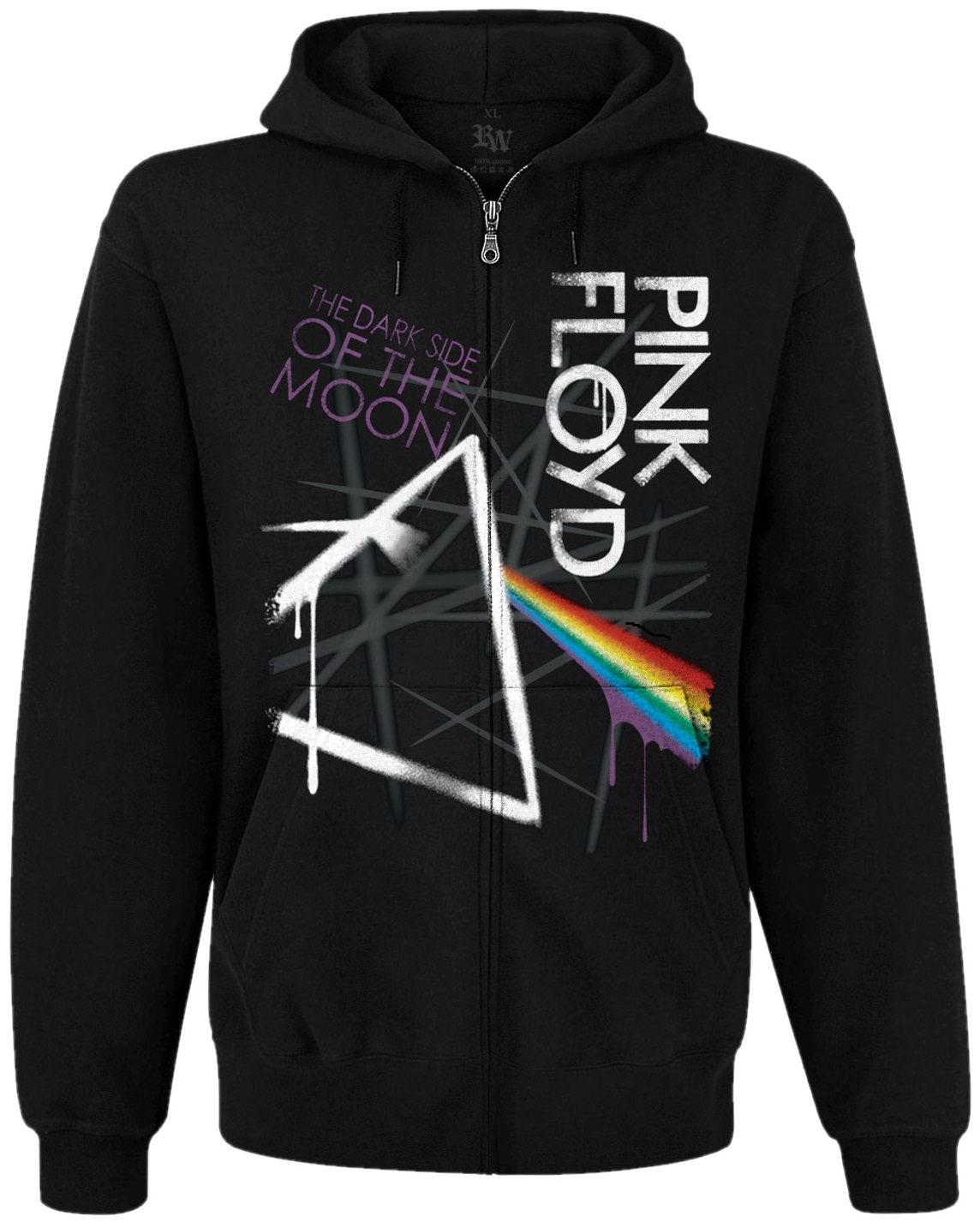 Худі Pink Floyd "Dark Side Of The Moon" на блискавці