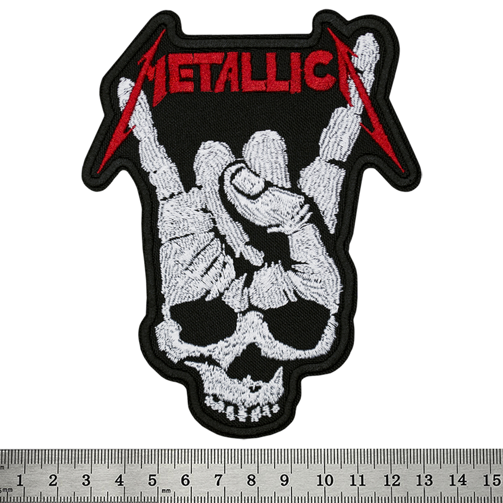 Нашивка Metallica (Skull Sign of the Horns)