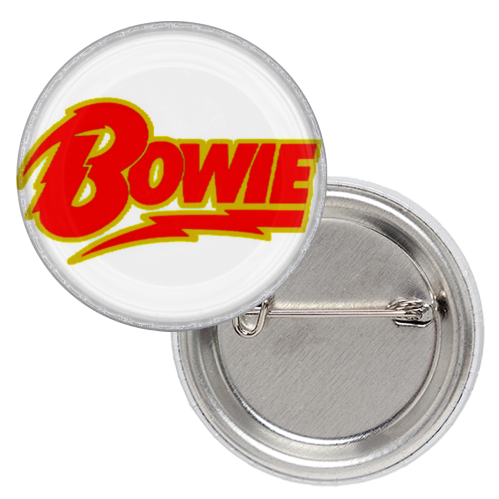 Значок David Bowie (logo) Значок David Bowie (logo)