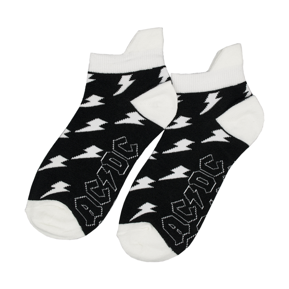 Шкарпетки AC/DC black logo (чорні з білим) р.36-45 (th)
