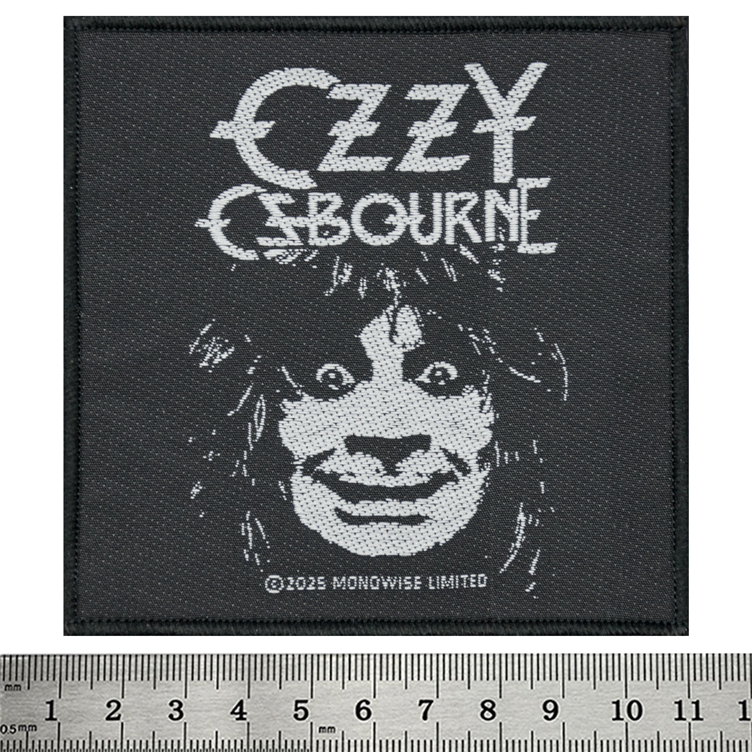 Нашивка ткана OZZY OSBOURNE - MADMAN (ofp-418)