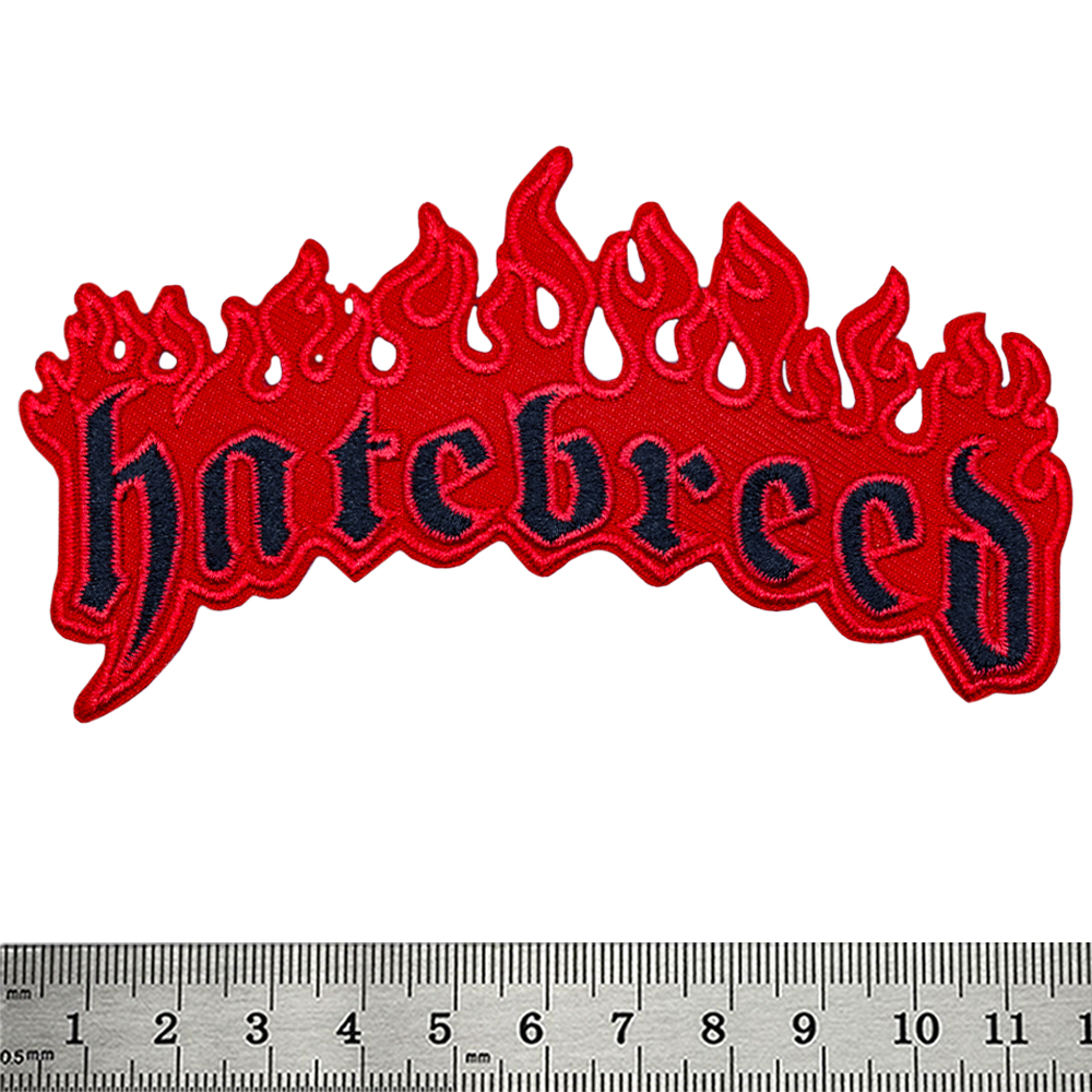 Нашивка термо Hatebreed (flaming logo) (stp-098)