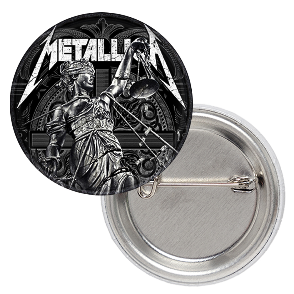 Значок Metallica "And Justice For All"