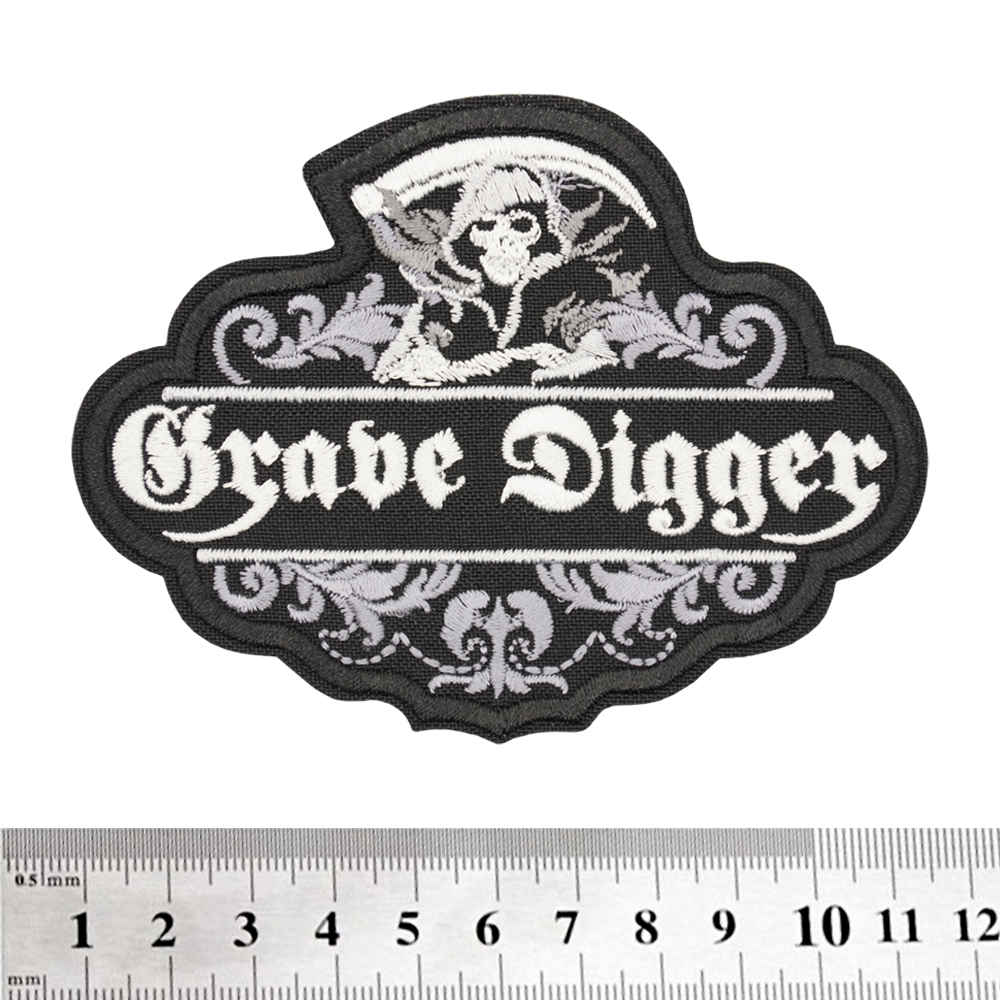 Нашивка Grave Digger Нашивка Grave Digger