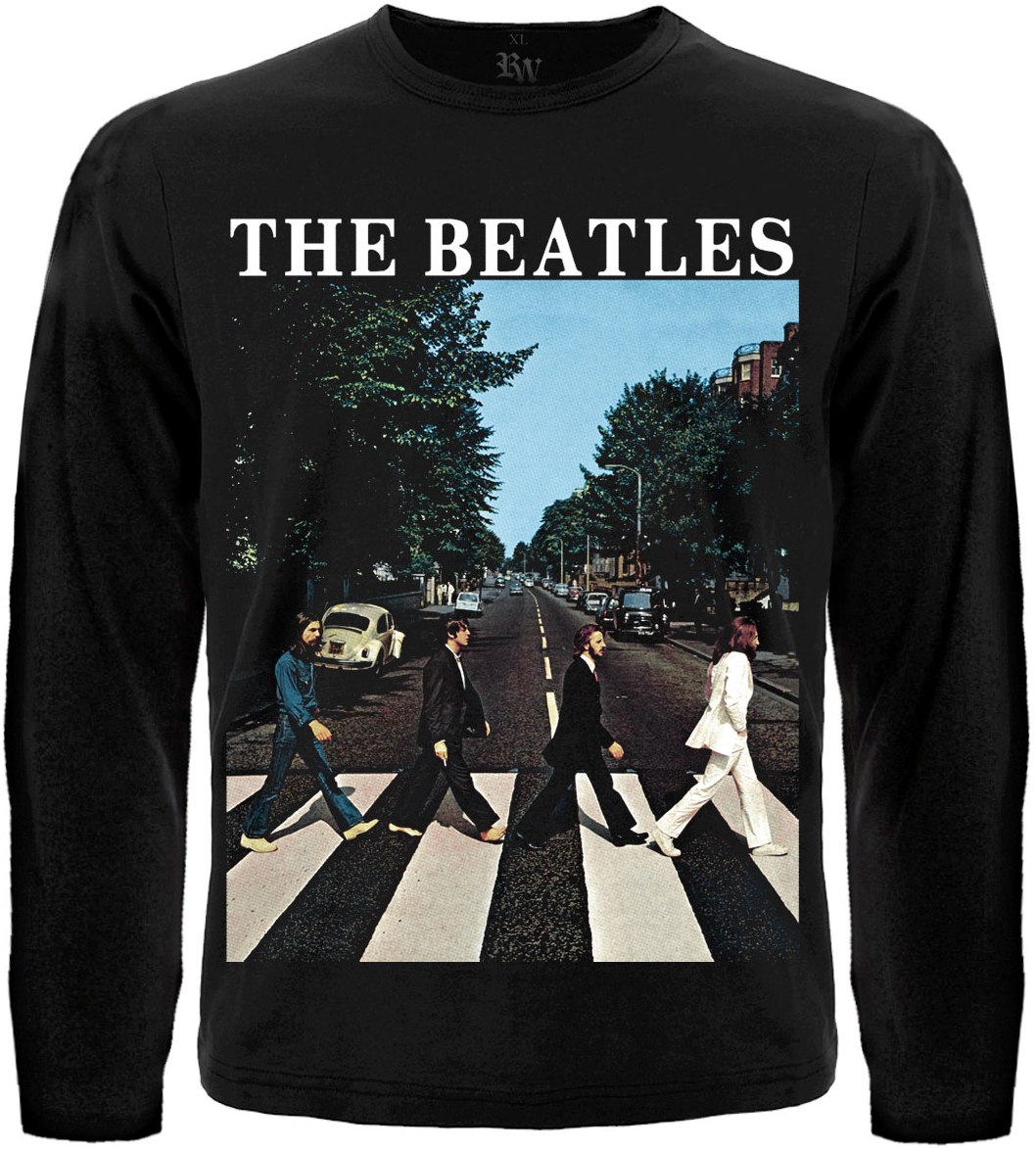 Футболка с длинным рукавом The Beatles "Abbey Road"