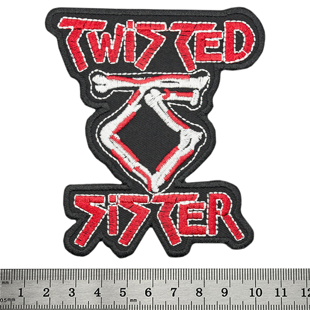 Нашивка термо Twisted Sister (logo) (stp-057)